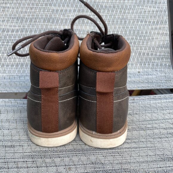 Levi's Dark Brown Kids Boots - Picture 4 of 9